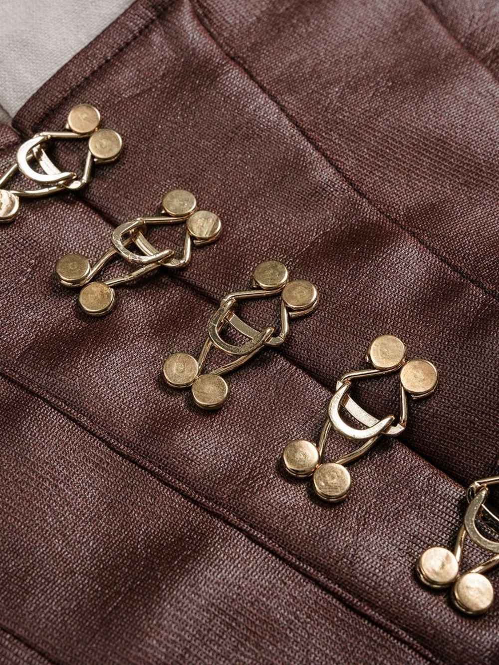 Brown Corset Top - Picture 6 of 9